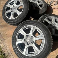 Cerchi Audi gomme Michelin Alpin 5