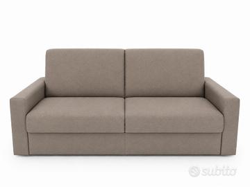 DIVANO LETTO CON MATERASSO 18H