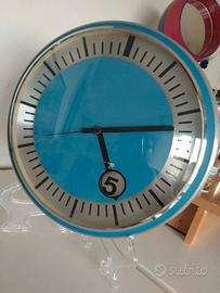 Orologio da parete Space Age funzionante. Raro