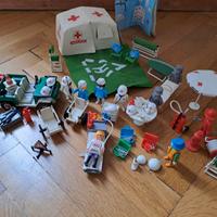 Playmobil ospedale 3224 jeep safari 3532