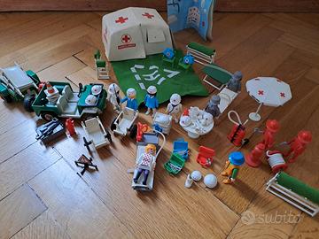 Playmobil ospedale 3224 jeep safari 3532