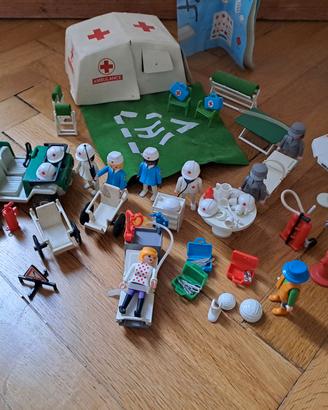 Playmobil ospedale 3224 jeep safari 3532
