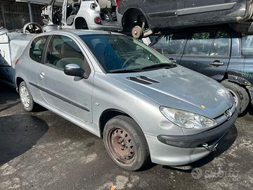 RICAMBI PEOGEOT 206 COLOR GRIGIO   2002      HFX