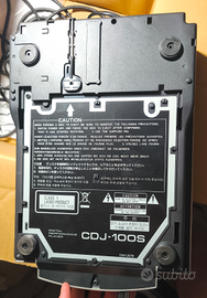 Lettori Slot-In X Dj Cdj100S Pioneer