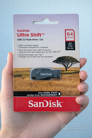 🚀 Chiavetta Sandisk Ultra Shift 64gb Usb 3.2