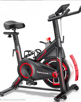 Cyclette mai usata pari al nuovo.