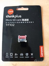 Lenovo ThinkPlus scheda micro SD da 128gb. NUOVA