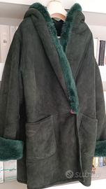 cappotto da donna in montone shearling