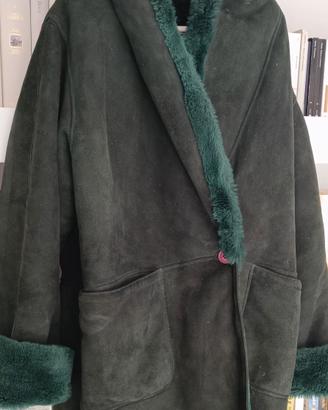 cappotto da donna in montone shearling