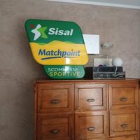 insegna luminosa Sisal 