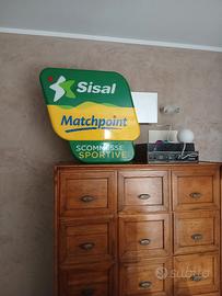 insegna luminosa Sisal 