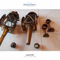 Coppia Lampade da carrozza inglesi