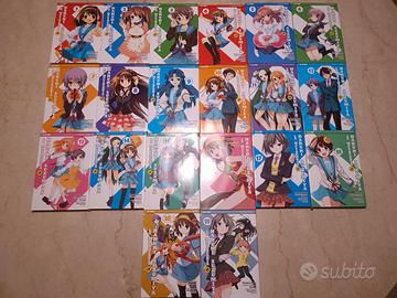 "Haruhi Suzumiya" Manga COLLEZIONE COMPLETA