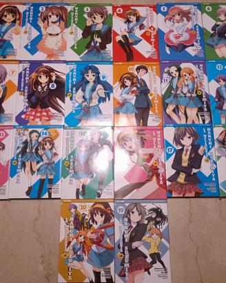 "Haruhi Suzumiya" Manga COLLEZIONE COMPLETA