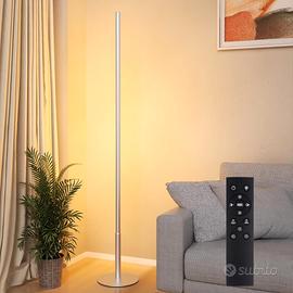 Lampada Terra Moderna Dimmerabile LED 147cm Teleco