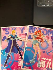 2 winx ar card bloom e sky