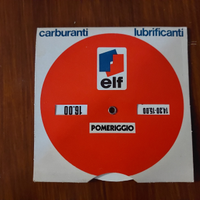 Disco orario ELF vintage