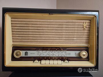 Radio antica PHONOLA con giradischi