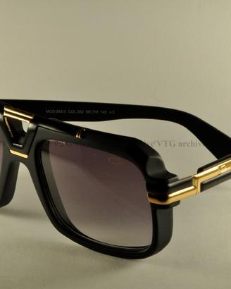 Cazal 664/3 col. 002 matte black oro