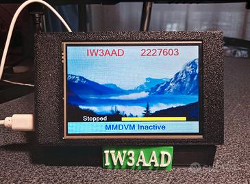 Hotspot raspberry con display 3.5 pollici