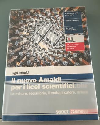 Il nuovo Amaldi.blu 1° biennio Zanichelli NUOVO