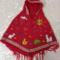 Poncho bimba/bimbo 4-5-6 anni