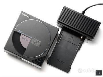 Sony D-50 il primo lettore cd portatile, storico