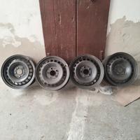 cerchi acciaio raggio 15   5 fori