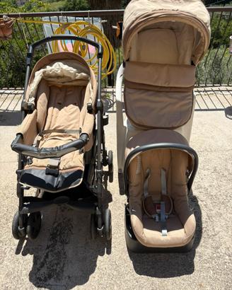 Trio inglesina passegino, culla e segiolino auto