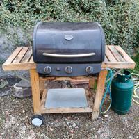 barbecue a gas