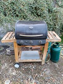 barbecue a gas