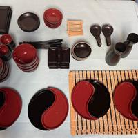 Servizio tavola ceramica stile giapponese