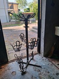 PORTAFIORI IN FERRO BATTUTO