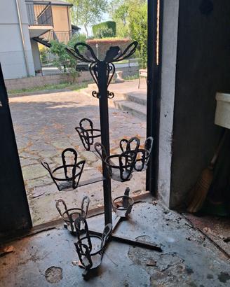 PORTAFIORI IN FERRO BATTUTO