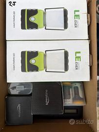 LUCI LED CAMPEGGIO E OUTDOOR CON BATTERIE