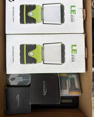 LUCI LED CAMPEGGIO E OUTDOOR CON BATTERIE