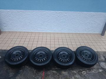cerchi gommati 5x112 R16 57.1 mm 