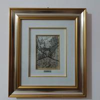 Bassorilievo in lastra d'argento - Via Giulia