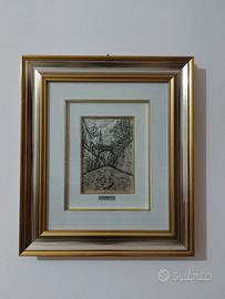 Bassorilievo in lastra d'argento - Via Giulia