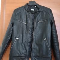 giubbotto di pelle da ragazzo