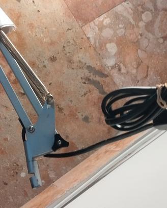 lampada snodabile acciaio 