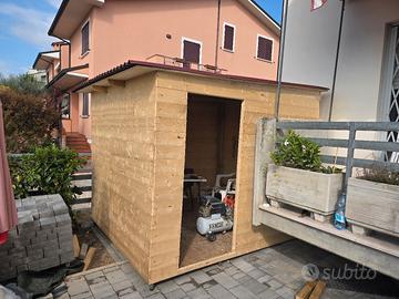 casetta in legno 