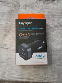 Caricatore Auto Spigen F24QC Dual USB