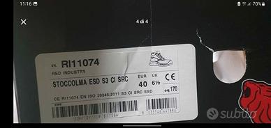 Scarpe Upower nuove numero. 40