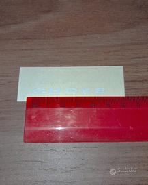 cagiva mito 125 ADESIVO scritta CHOKE