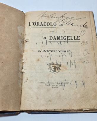 Libro Ca. 1900 - L'Oracolo delle Damigelle