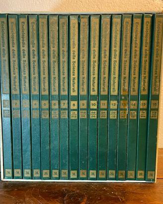 ENCICLOPEDIA DELLE SCIENZE NATURALI 1966 - 16 vol.