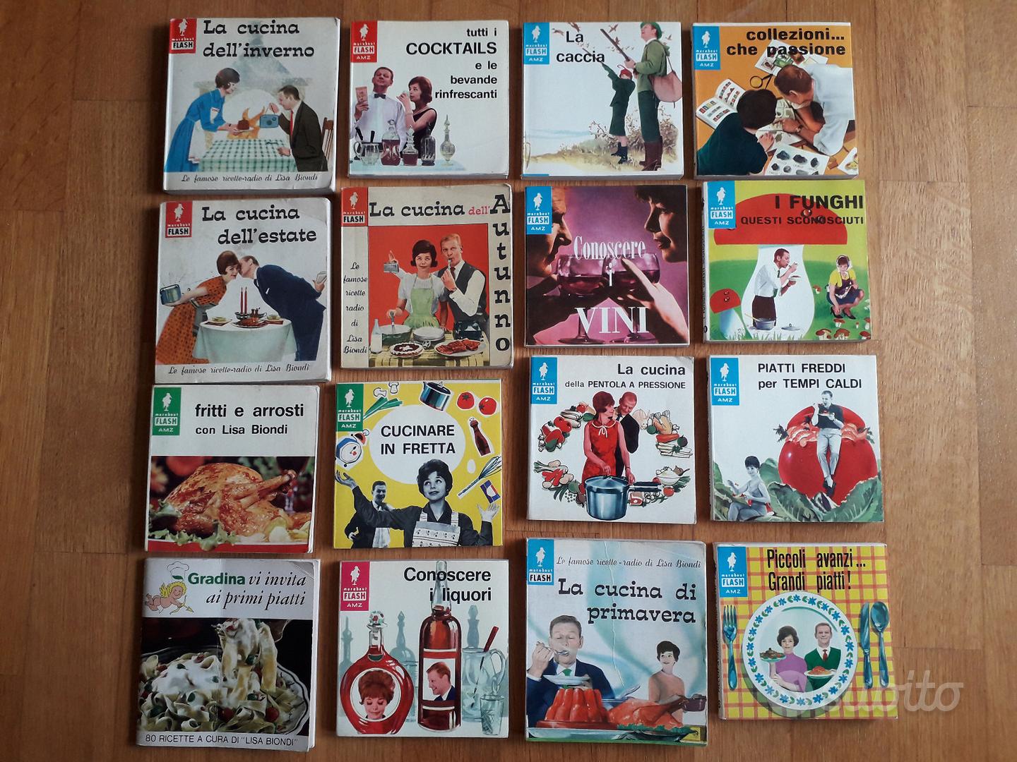 Piccoli libri di cucina anni 60 - Libri e Riviste In vendita a Milano