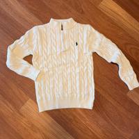 Magliore Ralph Lauren Bianco Taglia L