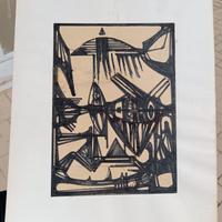 QUADRO FUTURISTA POLLERO GIAN MARIO (SV) 1911-1985